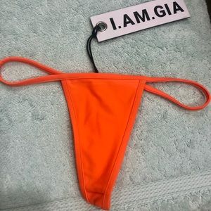 I.AM.GIA NWT HELENA ORANGE  BIKINI BOTTOM XXS